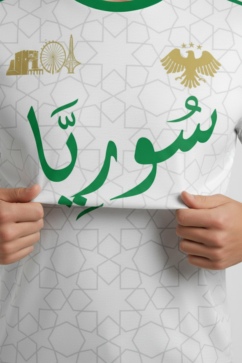 Syrian Freedom Jersey – White Edition